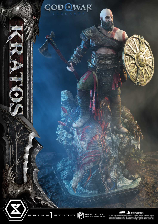 Prime 1 Studio Real Elite Masterline God of War: Ragnarok Kratos Regular Version(4582647120786)(4582647120786)