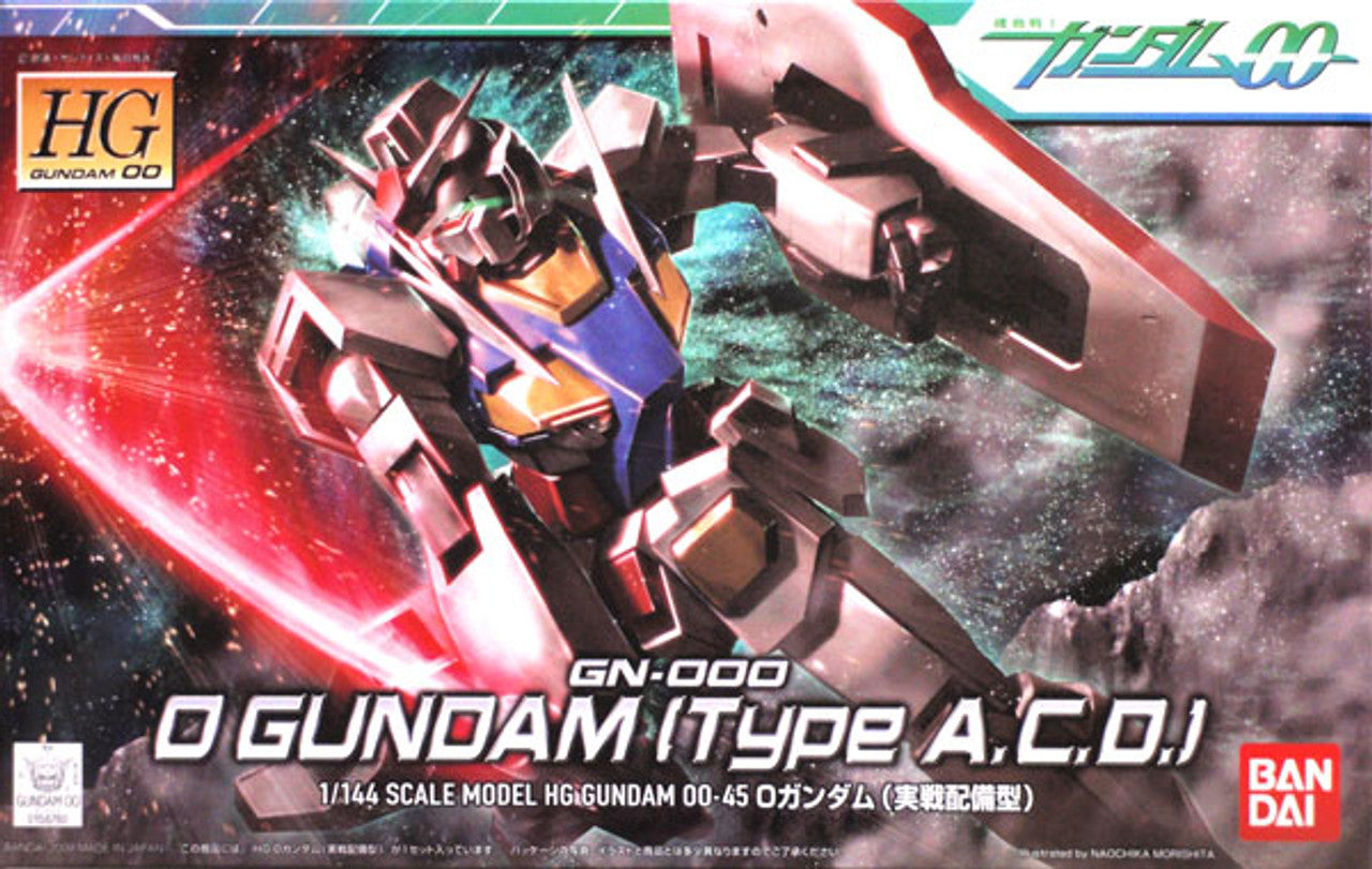 BANDAI Hobby HG 1/144 #45 0 Gundam Operation Mode