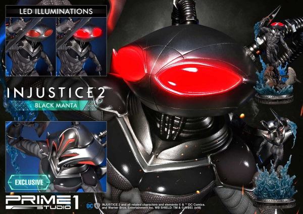 Prime 1 Studio Premium Masterline Injustice 2 Black Manta EX Version(4562471907180)(4562471907180)