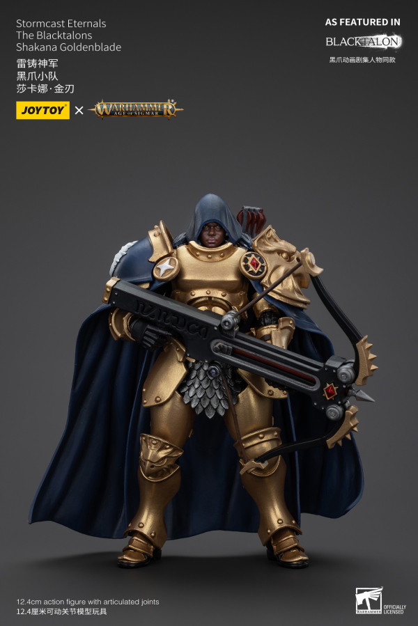 JOYTOY Stormcast Eternals The Blacktalons Shakana Goldenblade(6927054400911)(6927054400911)