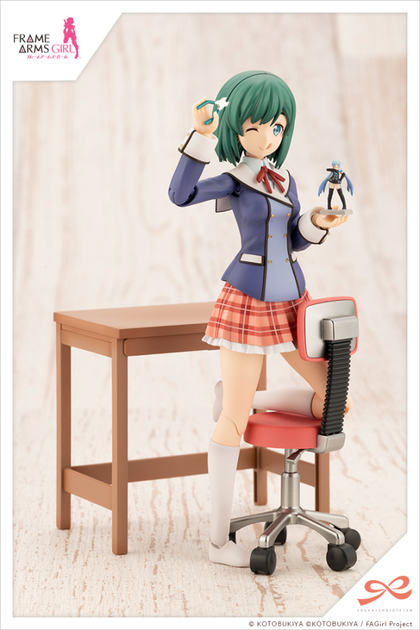 KOTOBUKIYA Bukiko Kotobuki 【WAKABA GIRLS’ HIGH SCHOOL WINTER CLOTHES】 Modeler's Edition(4934054049684)(4934054049684)