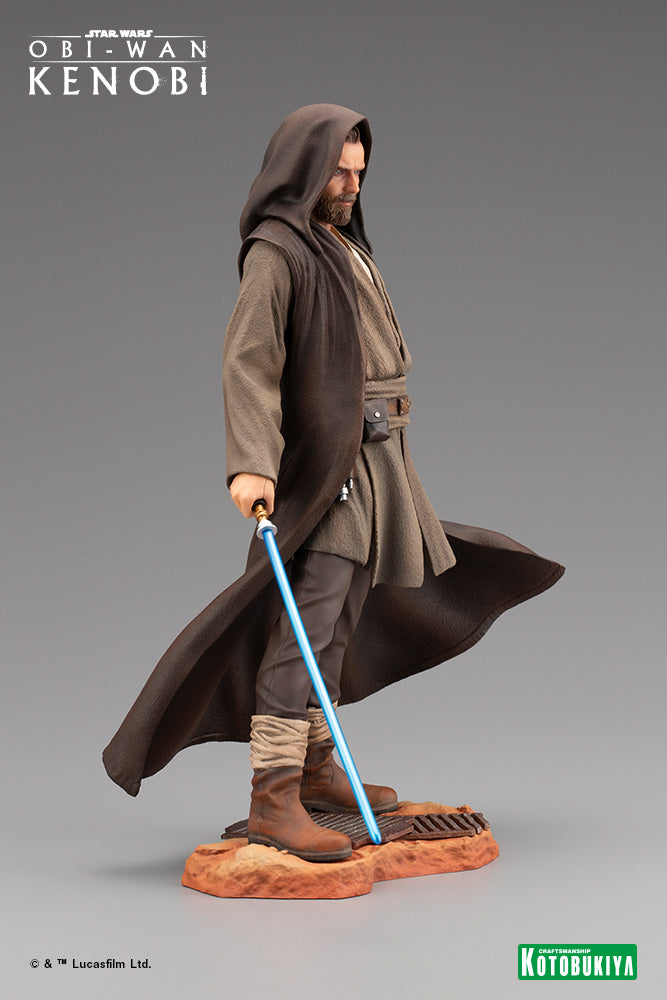 Kotobukiya 1/7 Star Wars Series ARTFX Obi-Wan Kenobi™, Pre-Painted Pvc Statue