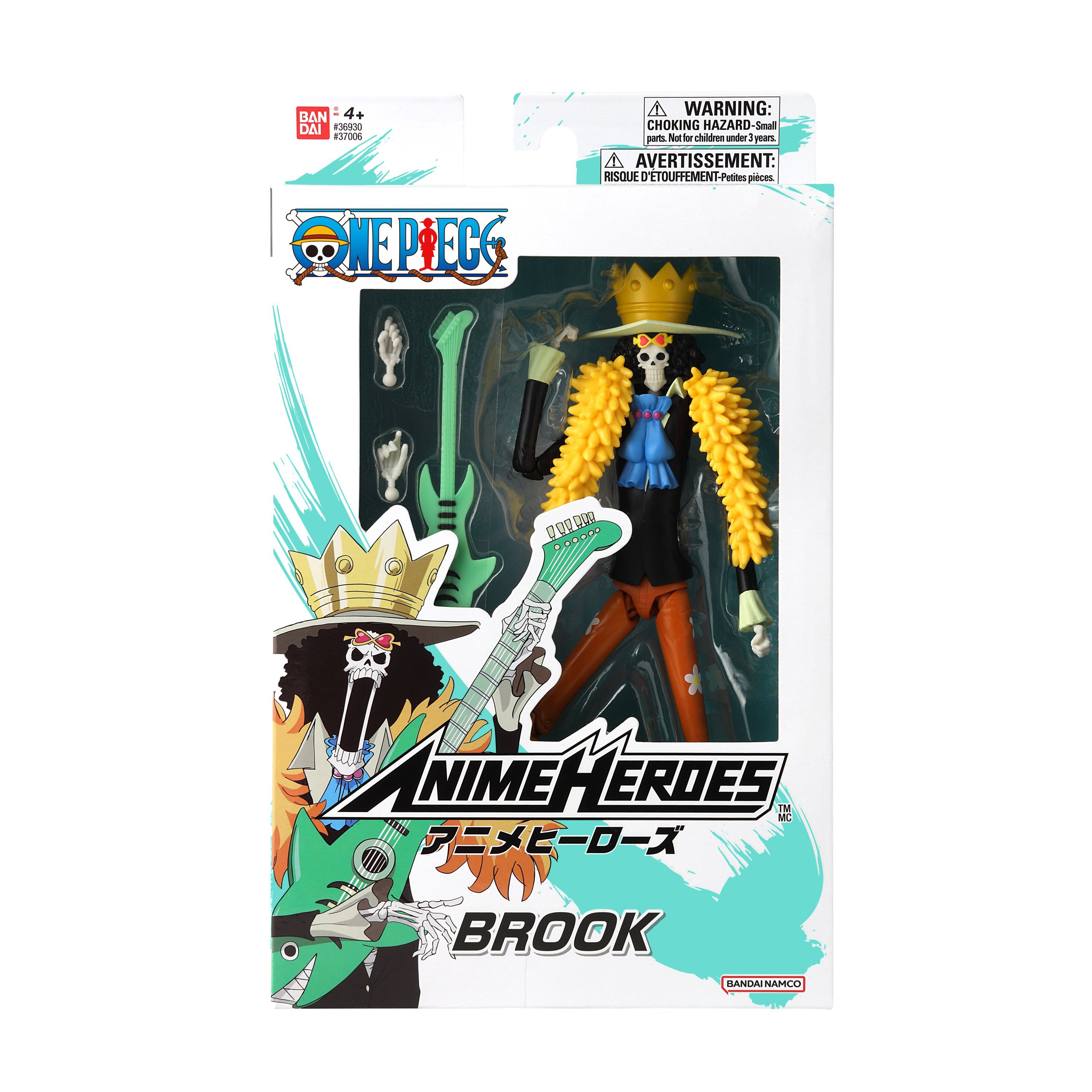 Bandai Anime Heroes - One Piece - Brook Action Figure