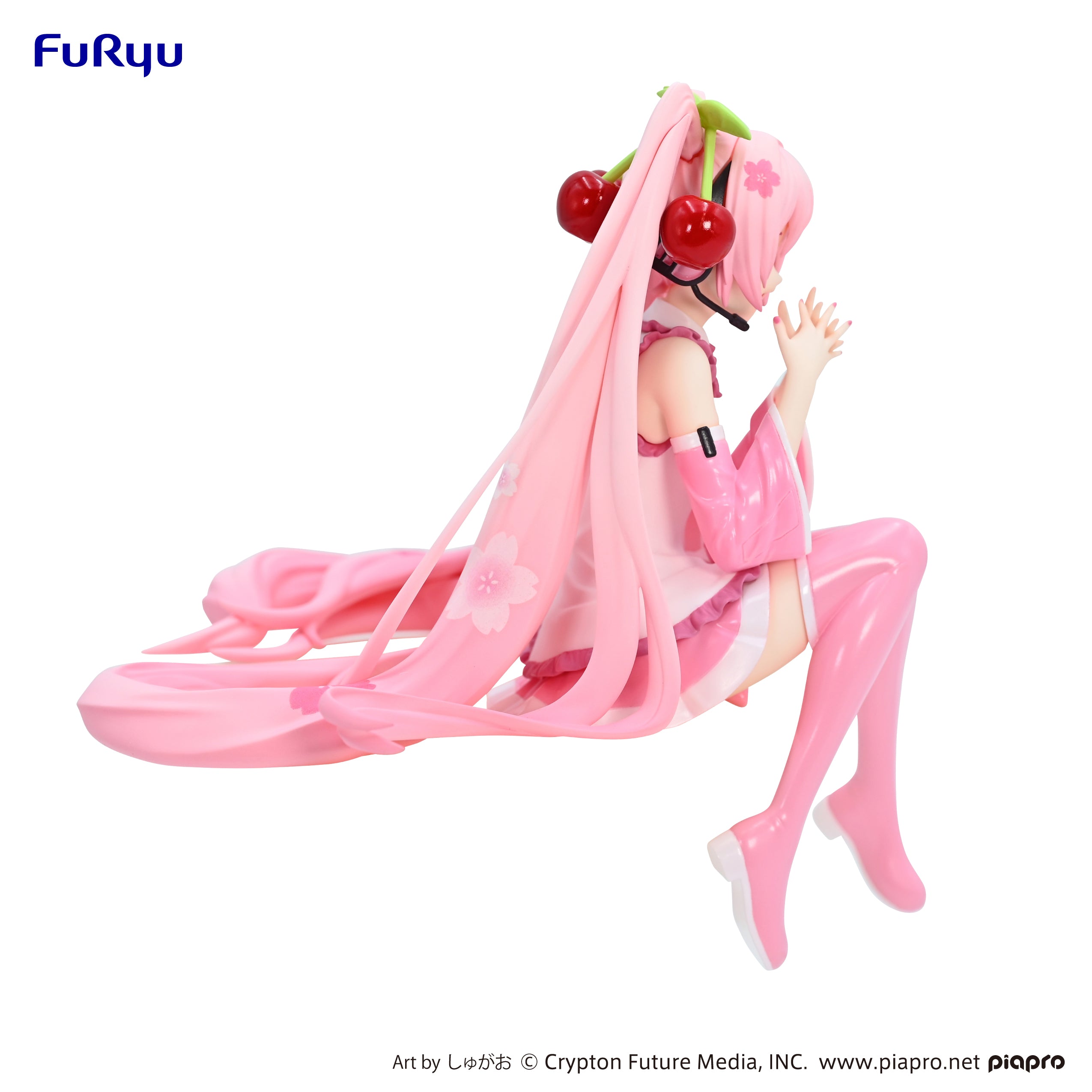 FURYU Corporation Hatsune Miku　Noodle Stopper Figure -Sakura Miku 2023 Smile ver.-