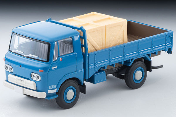 Tomica Limited Vintage 1/64 LV-191B Isuzu Elf High-Floor Loading Platform Blue 1966