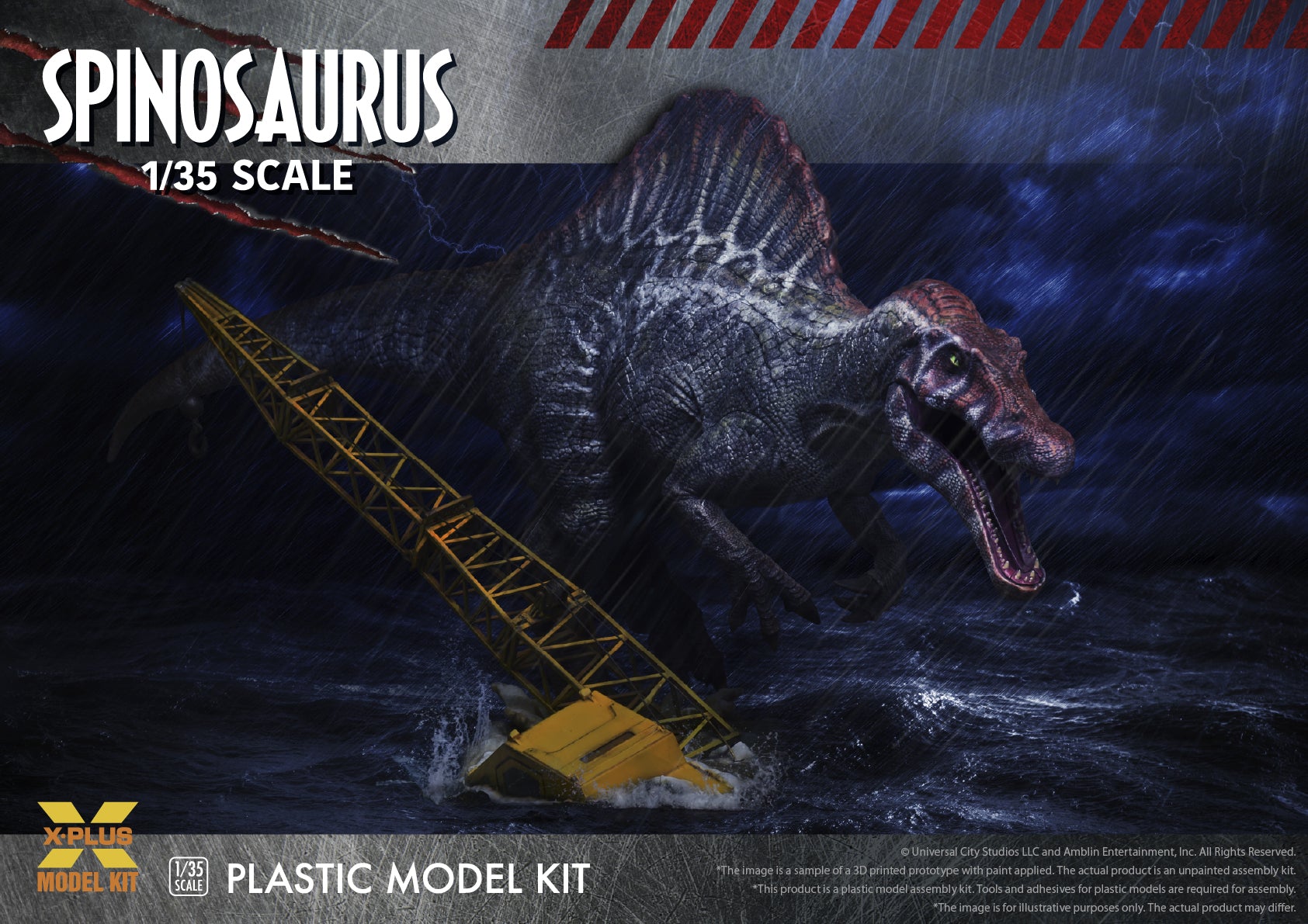 X-Plus 1/35 Jurassic ParkⅢ Spinosaurus