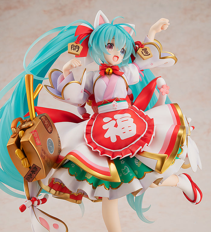 Kadokawa Character Vocal Series 01: Hatsune Miku Series Hatsune Miku Maneki Miku Ver. 1/7 Scale Figure