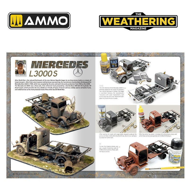 Ammo Mig THE WEATHERING MAGAZINE 38 - Rust 2.0 (English)