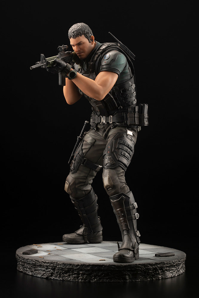 Kotobukiya 1/6 Rresident Evil: Vendetta Chris Redfield Renewal Package Artfx Statue