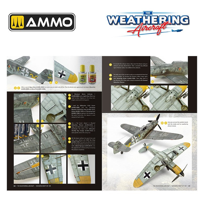 Ammo Mig THE WEATHERING AIRCRAFT 24 - Messerschmitt Bf 109 (English)