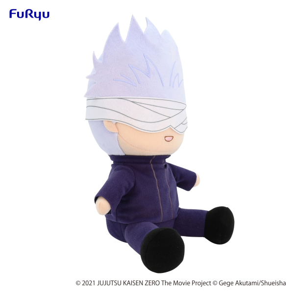 Jujutsu Kaisen 0: The Movie　KYURUMARU Big Plush Toy-Satoru Gojo-