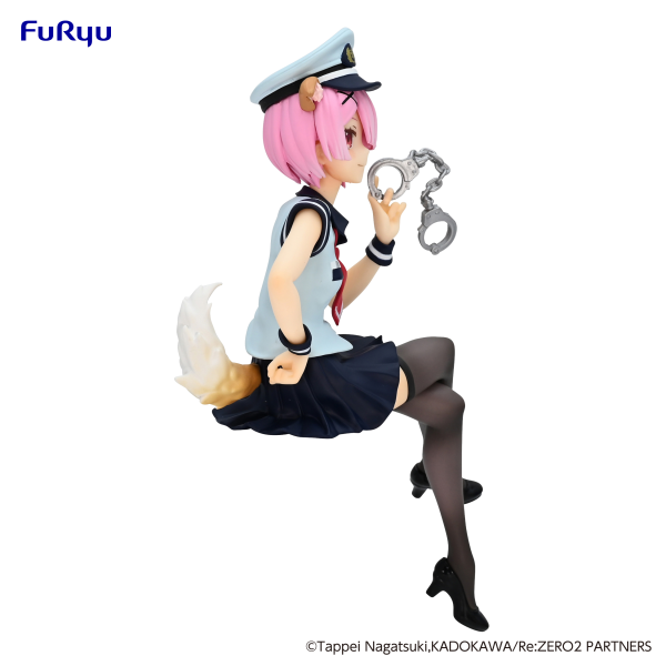 FURYU Corporation Re:ZERO -Starting Life in Another World-　Noodle Stopper Figure -Ram Police Officer Cap with Dog Ears-(4582655070172)(4582655070172)