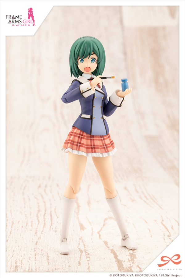 KOTOBUKIYA Bukiko Kotobuki 【WAKABA GIRLS’ HIGH SCHOOL WINTER CLOTHES】 Modeler's Edition(4934054049684)(4934054049684)