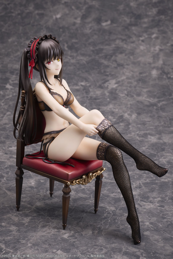 Design COCO Date A Bullet Kurumi Tokisaki & White Queen 1/7 Complete Figure Set | 4595643112389