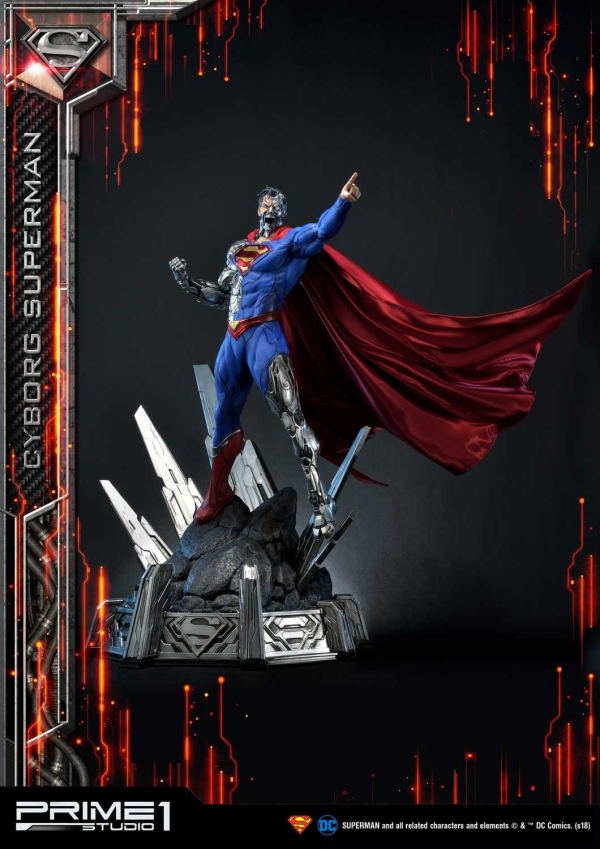 Prime 1 Studio Museum Masterline Superman (Comics) Cyborg Superman | 4562471908002