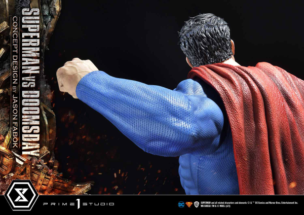 Prime 1 Studio Ultimate Museum Masterline Superman (Comics) Superman VS Doomsday (Concept By Jason Fabok) Deluxe Version(4580708034164)(4580708034164)