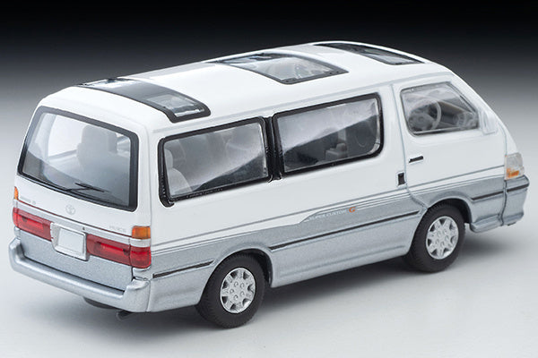 Tomica Limited Vintage NEO 1/64 LV-N216d HiAce Super Custom G White and Silver 2001