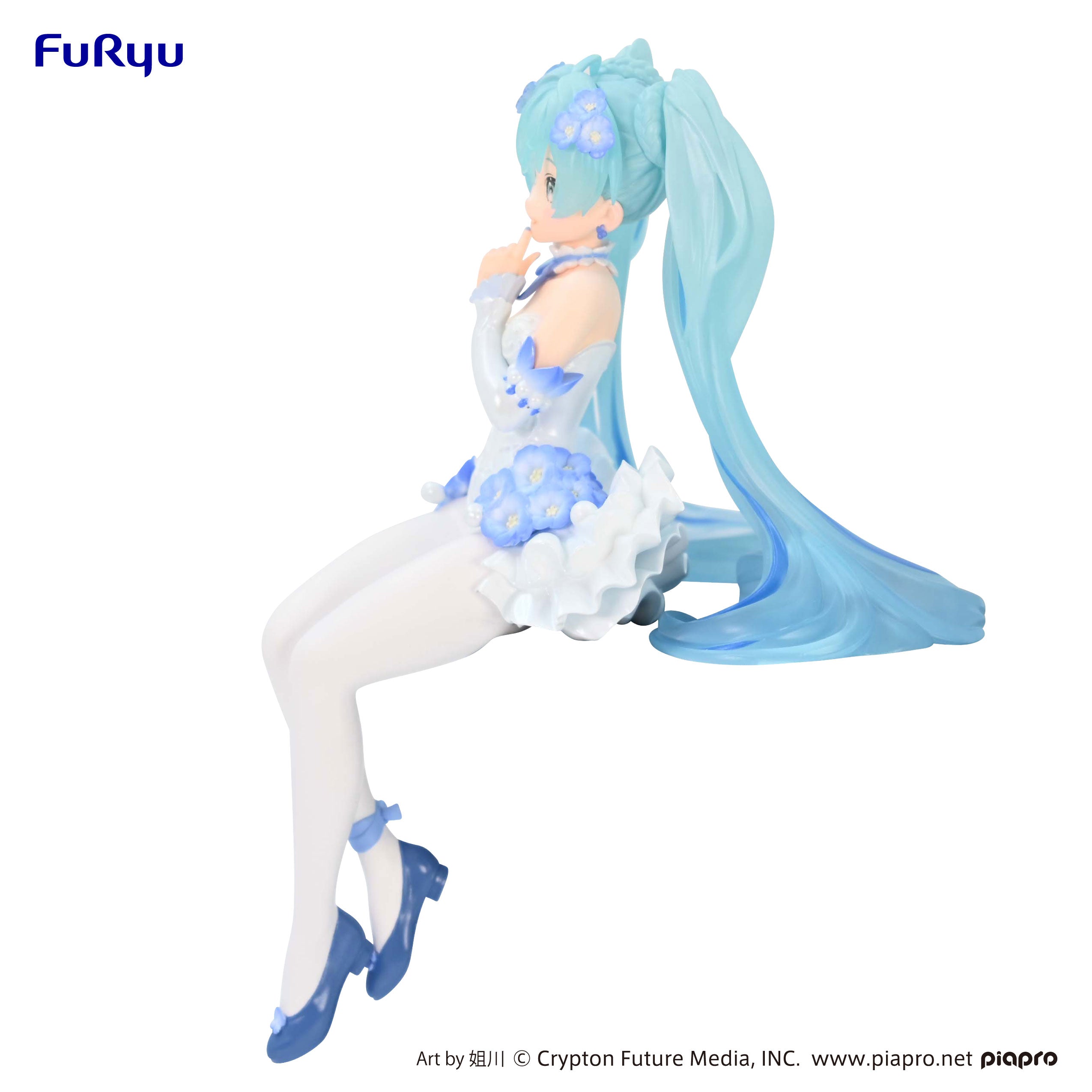 FURYU Corporation Hatsune Miku　Noodle Stopper Figure -Hatsune Miku Flower Fairy Nemophila-(re-run)