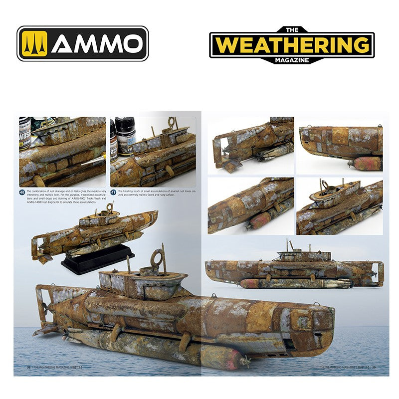 Ammo Mig THE WEATHERING MAGAZINE 38 - Rust 2.0 (English)