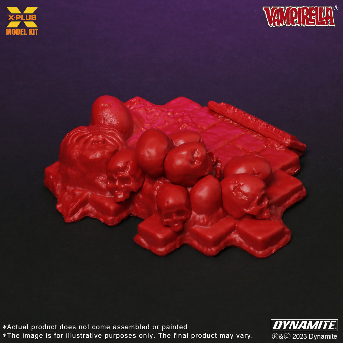 X-Plus 1/8 Vampirella Jose Gonzalez Edition (Glows In The Dark) Plastic Model Kit