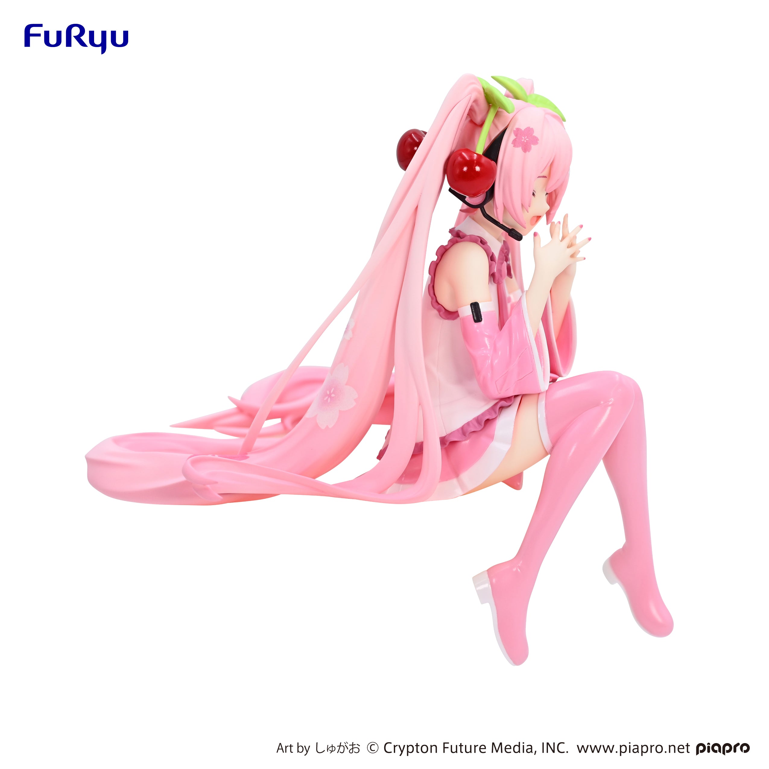 FURYU Corporation Hatsune Miku　Noodle Stopper Figure -Sakura Miku 2023 Smile ver.-