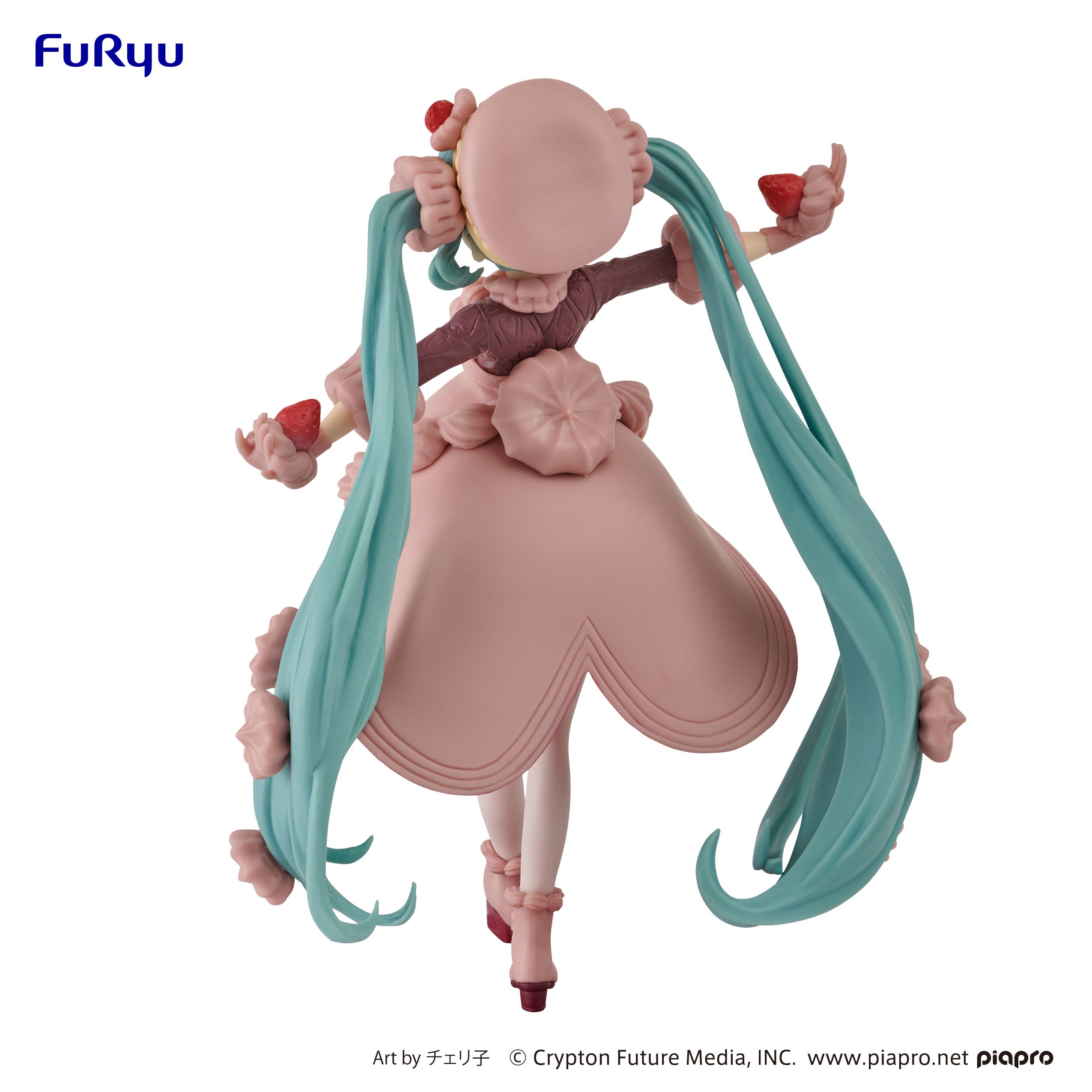 FURYU Corporation Hatsune Miku　SweetSweets Series Figure -Strawberry Chocolate Short-(re-run)