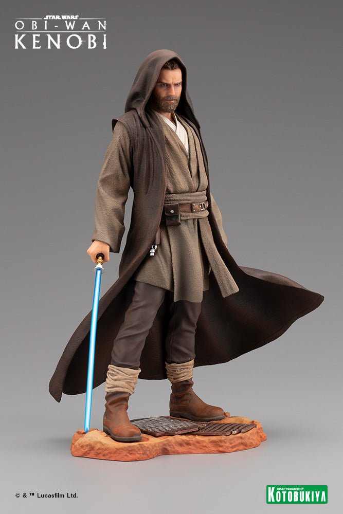 Kotobukiya 1/7 Star Wars Series ARTFX Obi-Wan Kenobi™, Pre-Painted Pvc Statue