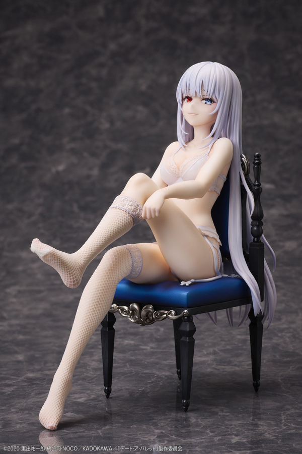 Design COCO Date A Bullet Kurumi Tokisaki & White Queen 1/7 Complete Figure Set | 4595643112389