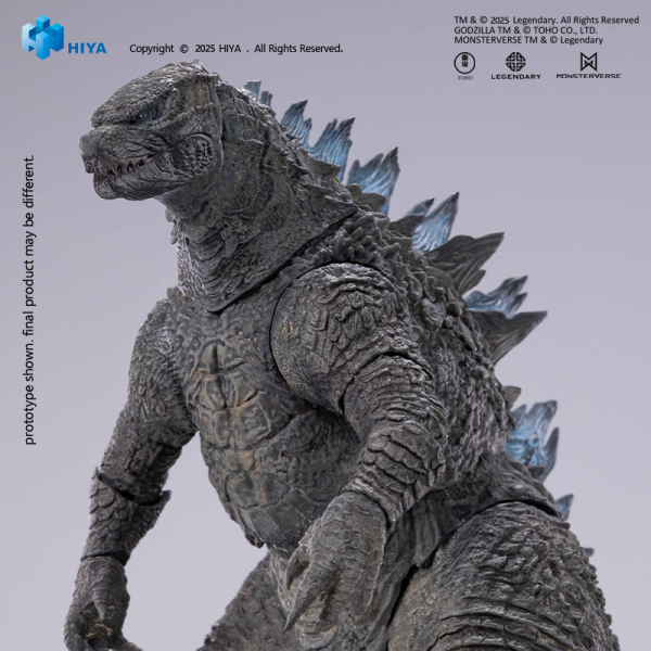 HIYA TOYS Exquisite Basic Series None Scale 7 Inch Godzilla 2014 Godzilla Translucent Ver.(6957534204111)(6957534204111)