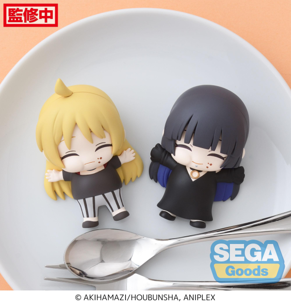 SEGA Full and Happy Mascot Anime "BOCCHI THE ROCK" Mini Figure Vol.3 (EX) [Pack of 2: 1 Seika, 1 PA-san]