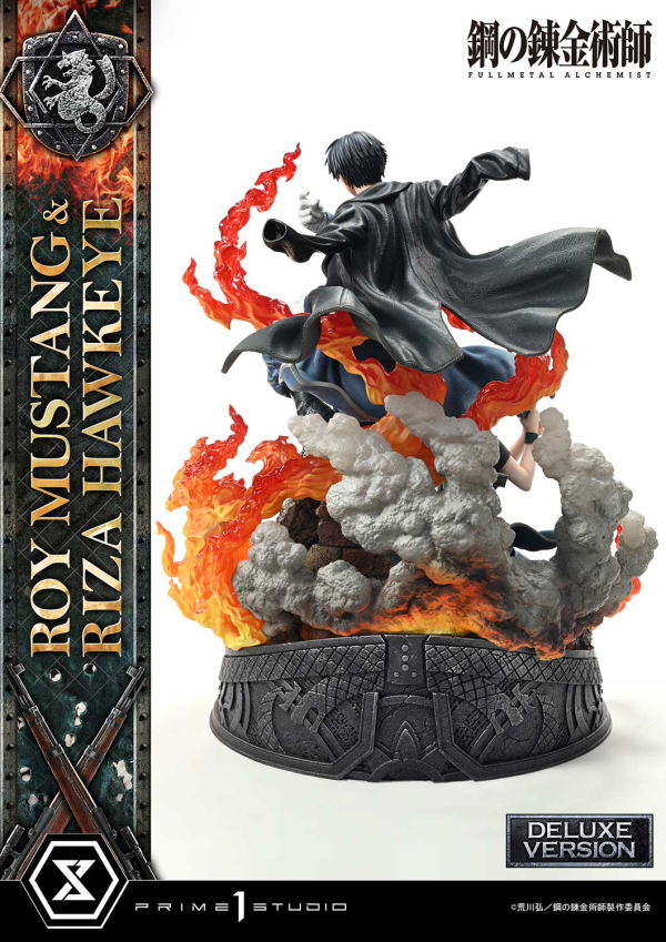 Prime 1 Studio Concept Masterline Fullmetal Alchemist Roy Mustang & Riza Hawkeye DX Bonus Version | 4580708049595