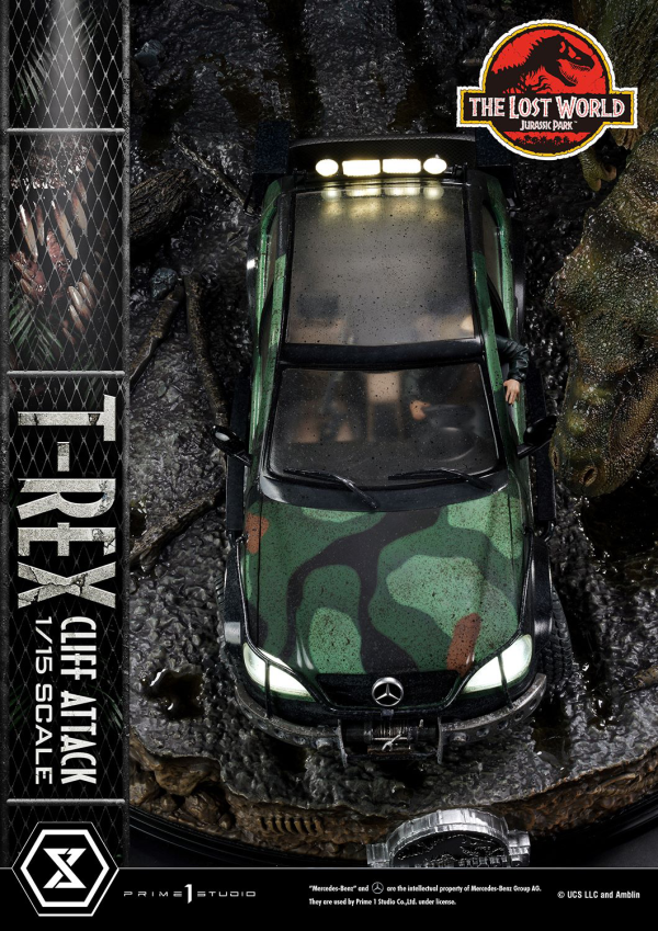 Prime 1 Studio Legacy Museum Collection The Lost World: Jurassic Park (Film) T-Rex Cliff Attack 1/15 scale Bonus Version(4582647121011)(4582647121011)