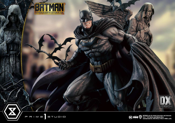 Prime 1 Studio Ultimate Premium Masterline Batman (Comics) Batman Rebirth Edition (Black) Deluxe Version | 4580708049793