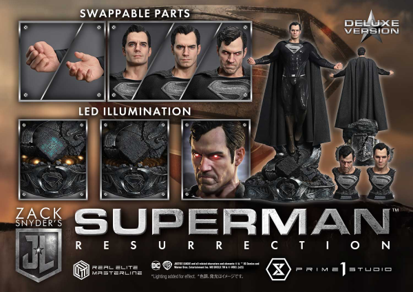 Prime 1 Studio Real Elite Masterline Justice League (Film) Superman "Resurrection" Zack Snyder's Justice League DX Bonus Version(4582647120953)(4582647120953)