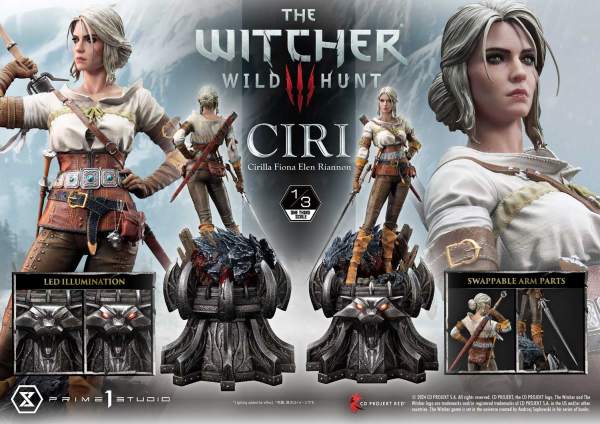 Prime 1 Studio Museum Masterline The Witcher 3: Wild Hunt Ciri Fiona Elen Riannon(4582647120458)(4582647120458)