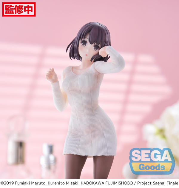 SEGA Luminasta "Saekano the Movie: finale" "Megumi Kato" Sweater Ver.(4582733423944)(4582733423944)