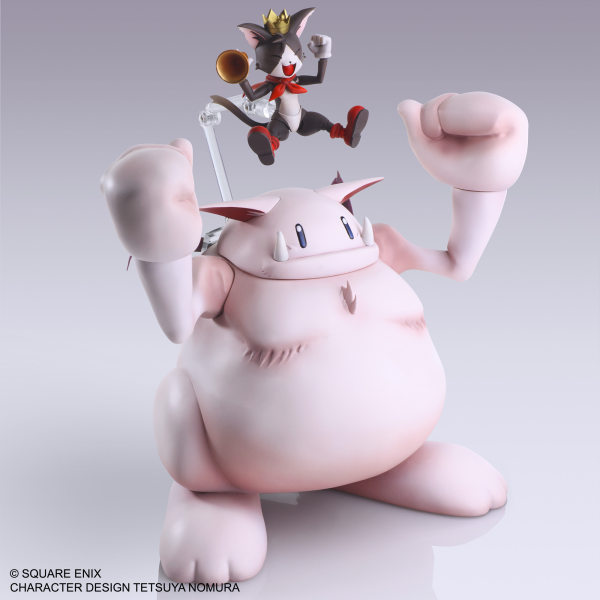 SQUARE ENIX FINAL FANTASY VII BRING ARTS™ Action Figure - CAIT SITH & FAT MOOGLE