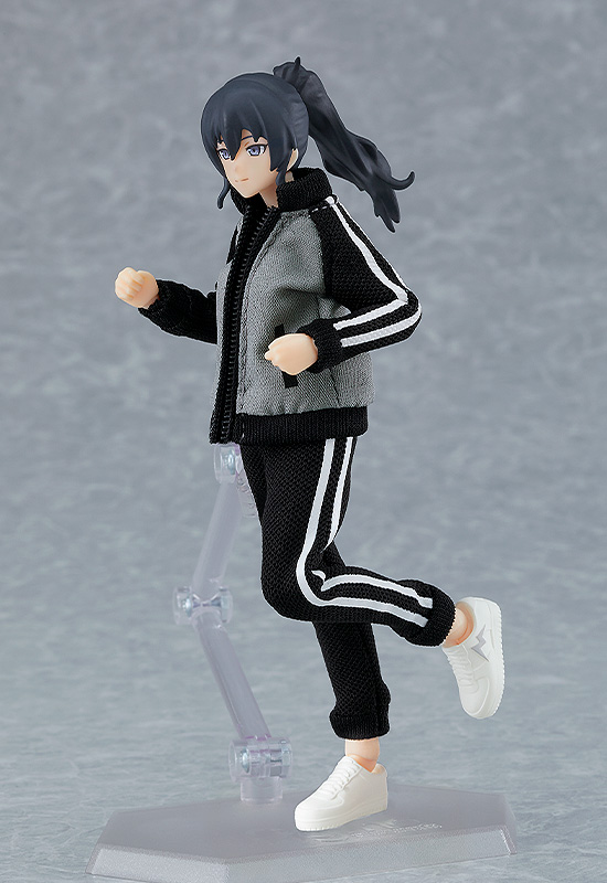 Good Smile Company figma Female Body (Makoto) with Tracksuit + Tracksuit Skirt Outfit(4545784068755)(4545784068755)