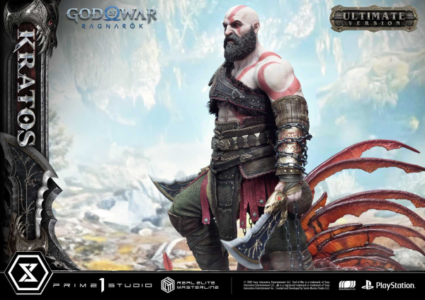 Prime 1 Studio Real Elite Masterline God of War: Ragnarok Kratos Ultimate Bonus Version(4582647120809)(4582647120809)