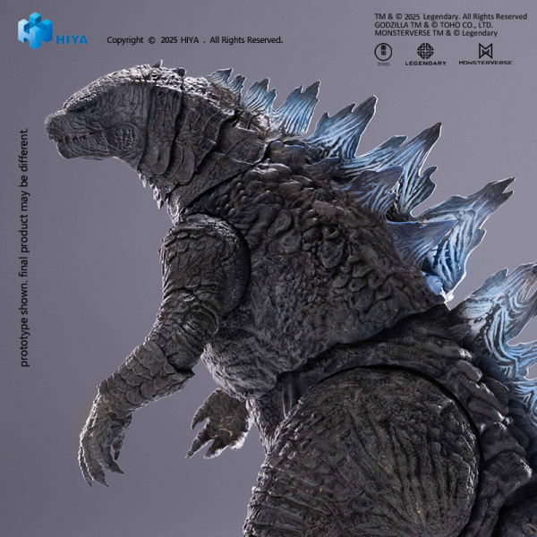 HIYA TOYS Exquisite Basic Series None Scale 7 Inch Godzilla 2014 Godzilla Translucent Ver.(6957534204111)(6957534204111)