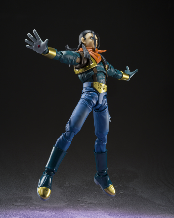 BANDAI Tamashii SUPER ANDROID 17 "DRAGON BALL GT", TAMASHII NATIONS S.H.Figuarts (P-Bandai Exclusive)(4573102666420)(4573102666420)