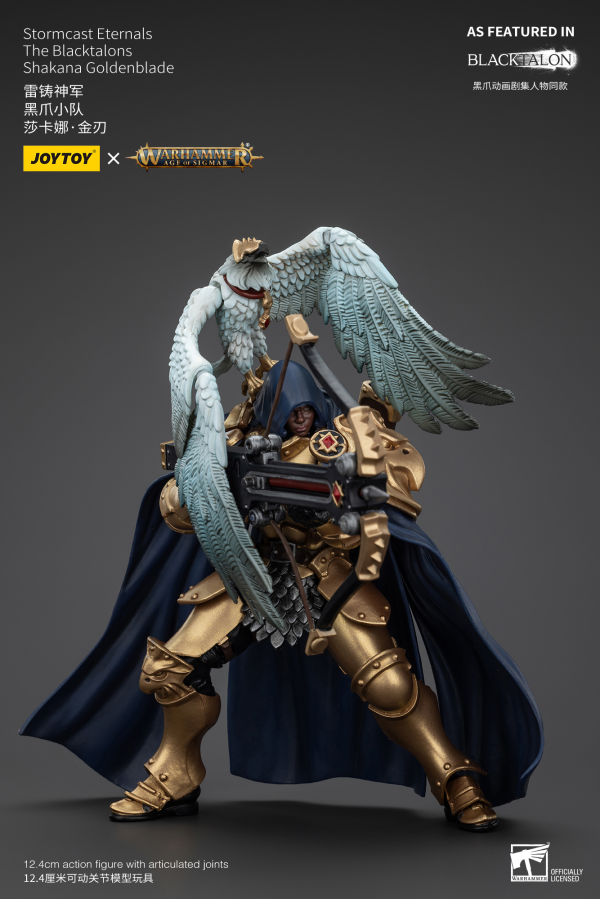 JOYTOY Stormcast Eternals The Blacktalons Shakana Goldenblade(6927054400911)(6927054400911)