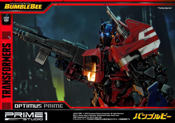 Prime 1 Studio Museum Masterline Transformers: Bumblebee (Film) Optimus Prime Cybertron Edition | 4562471909009