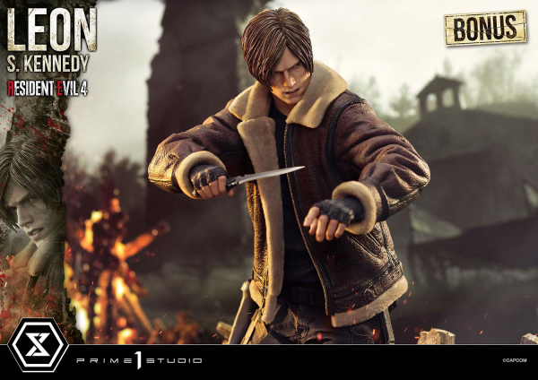 Prime 1 Studio Ultimate Premium Masterline Resident Evil 4 Leon S. Kennedy Bonus Version(4582647120908)(4582647120908)