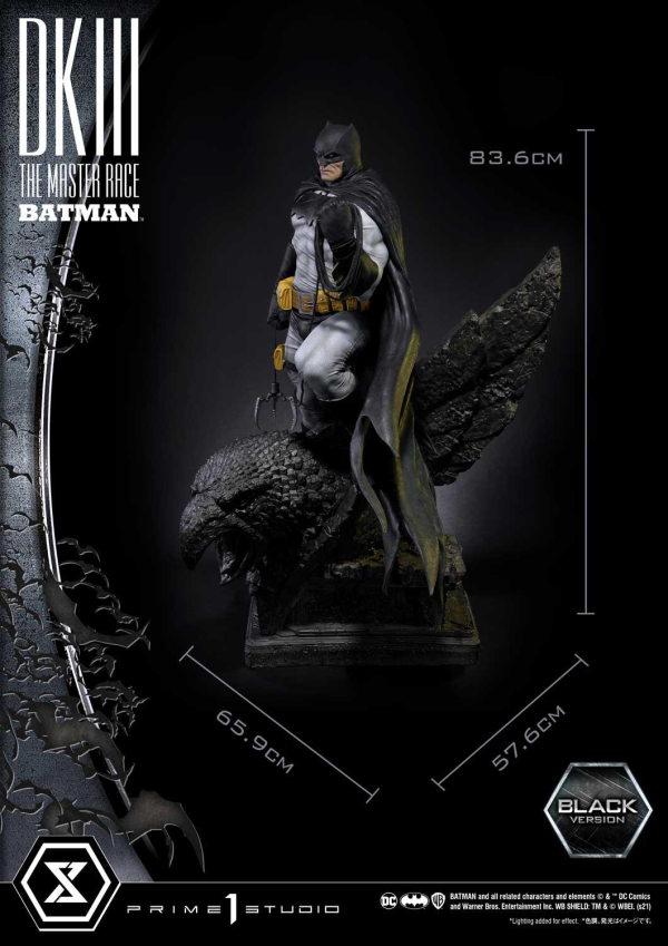 Prime 1 Studio Museum Masterline Batman Dark Knight III The Master Race (Comics) Batman Black Version | 4580708035734