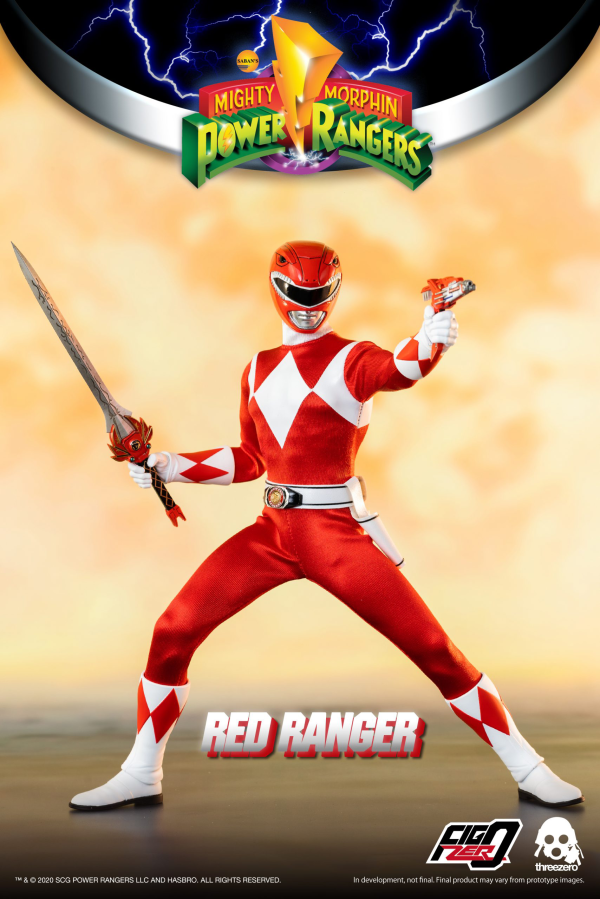 threezero Mighty Morphin Power Rangers – 1/6 Red Ranger(4897056204782)(4897056204782)