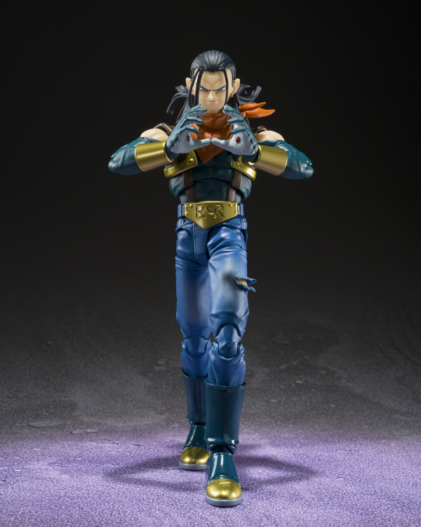 BANDAI Tamashii SUPER ANDROID 17 "DRAGON BALL GT", TAMASHII NATIONS S.H.Figuarts (P-Bandai Exclusive)(4573102666420)(4573102666420)