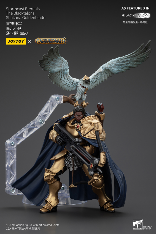 JOYTOY Stormcast Eternals The Blacktalons Shakana Goldenblade(6927054400911)(6927054400911)