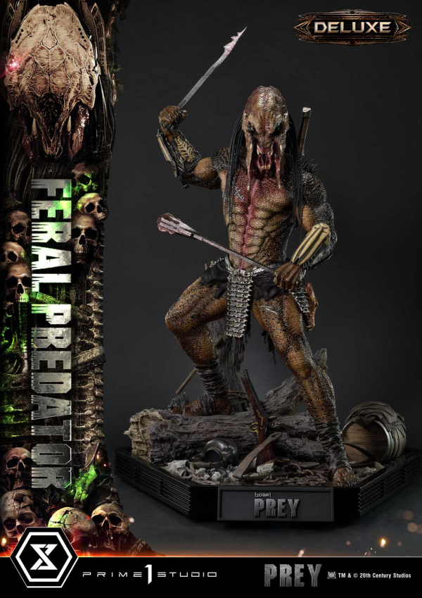 Prime 1 Studio Museum Masterline Prey Feral Predator Deluxe Version(4582647120731)(4582647120731)