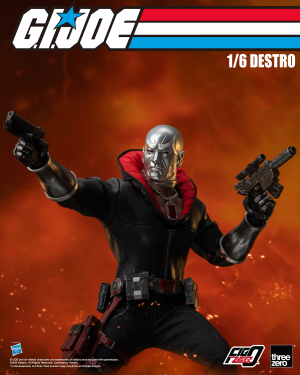 threezero G.I. Joe - FigZero 1/6 Destro(4895250808126)(4895250808126)